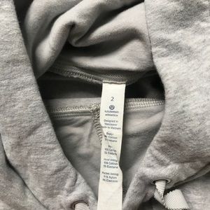 lululemon athletica Tops - Lululemon Pullover Hoodie, Stretch Cotton, Sz 2 lululemon athletica Tops - Lululemon Pullover Hoodie, Stretch Cotton, Sz 2